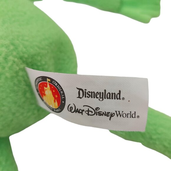 Disney The Mappets Kermet The Frog Plush Stuffed Animal 14in Green Collectible - Picture 8 of 10